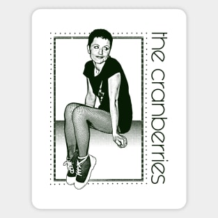 The Cranberries -- Retro Design Magnet